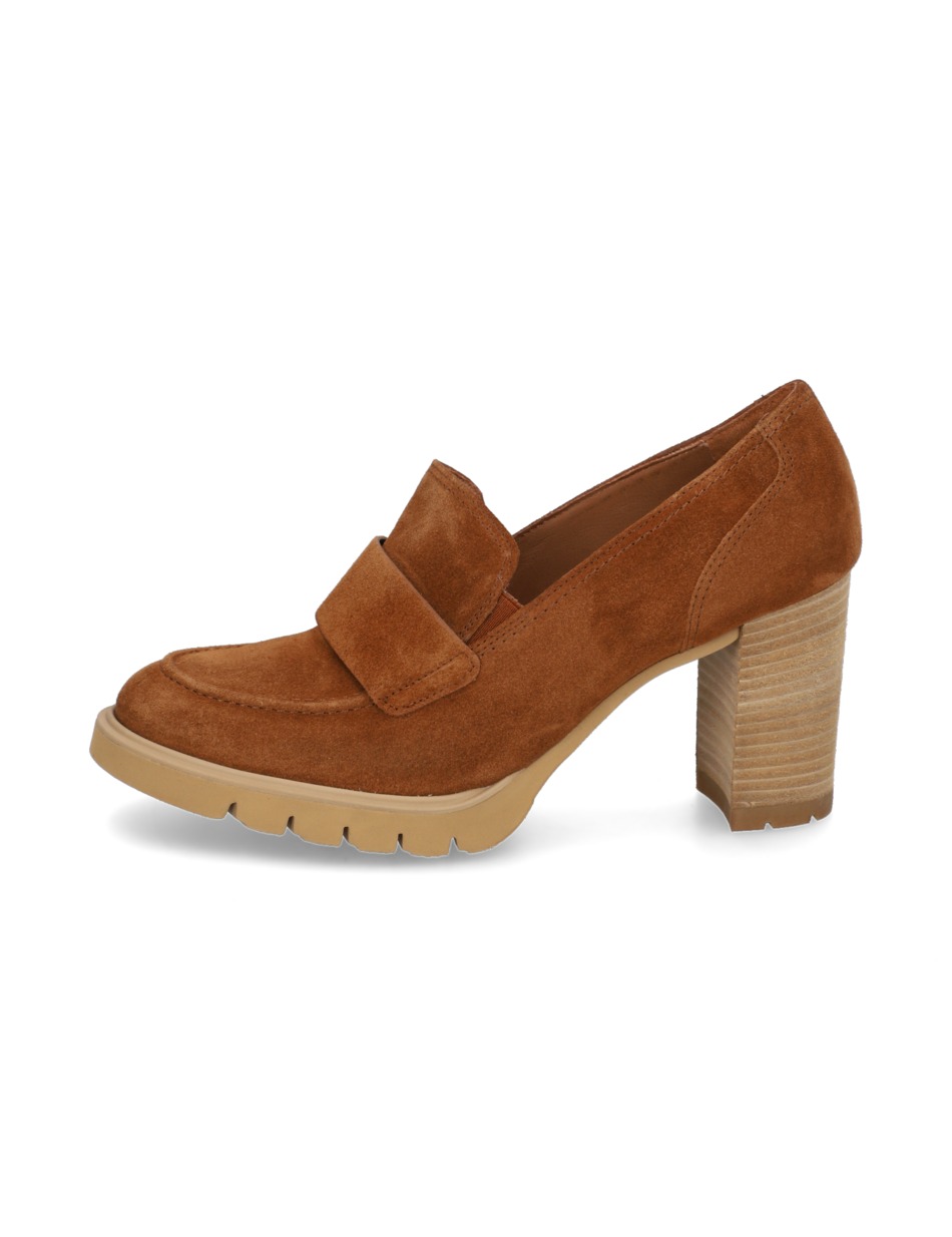 Veloursleder Pumps