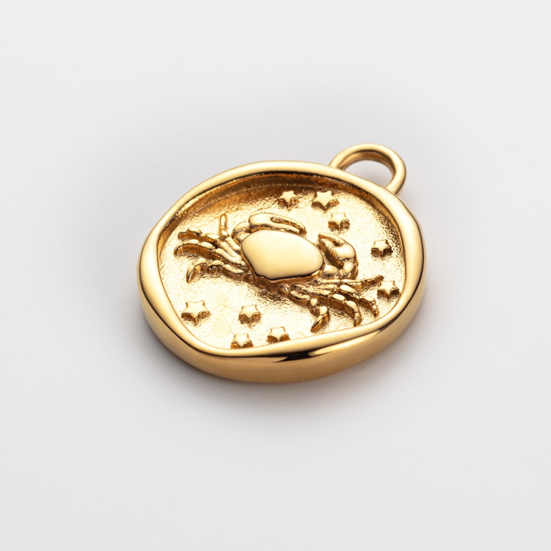 Paul Hewitt Cancer Charm Goldig