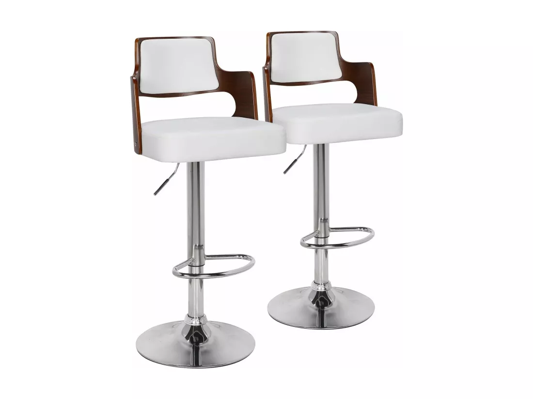 Lot de 2 Chaises de Bar 