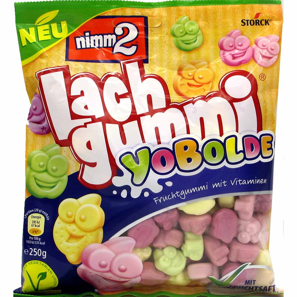 Storck Nimm2 Lachgummi YoBolde 250g MHD:30.6.25