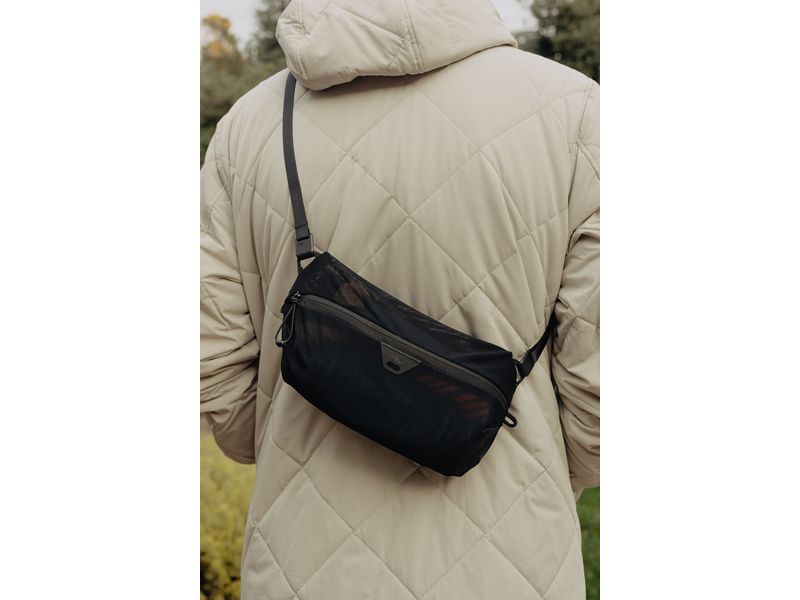 Peak Design Ultraleichter Mesh-Packwürfel XS Schwarz Minimalistische Organisationstasche