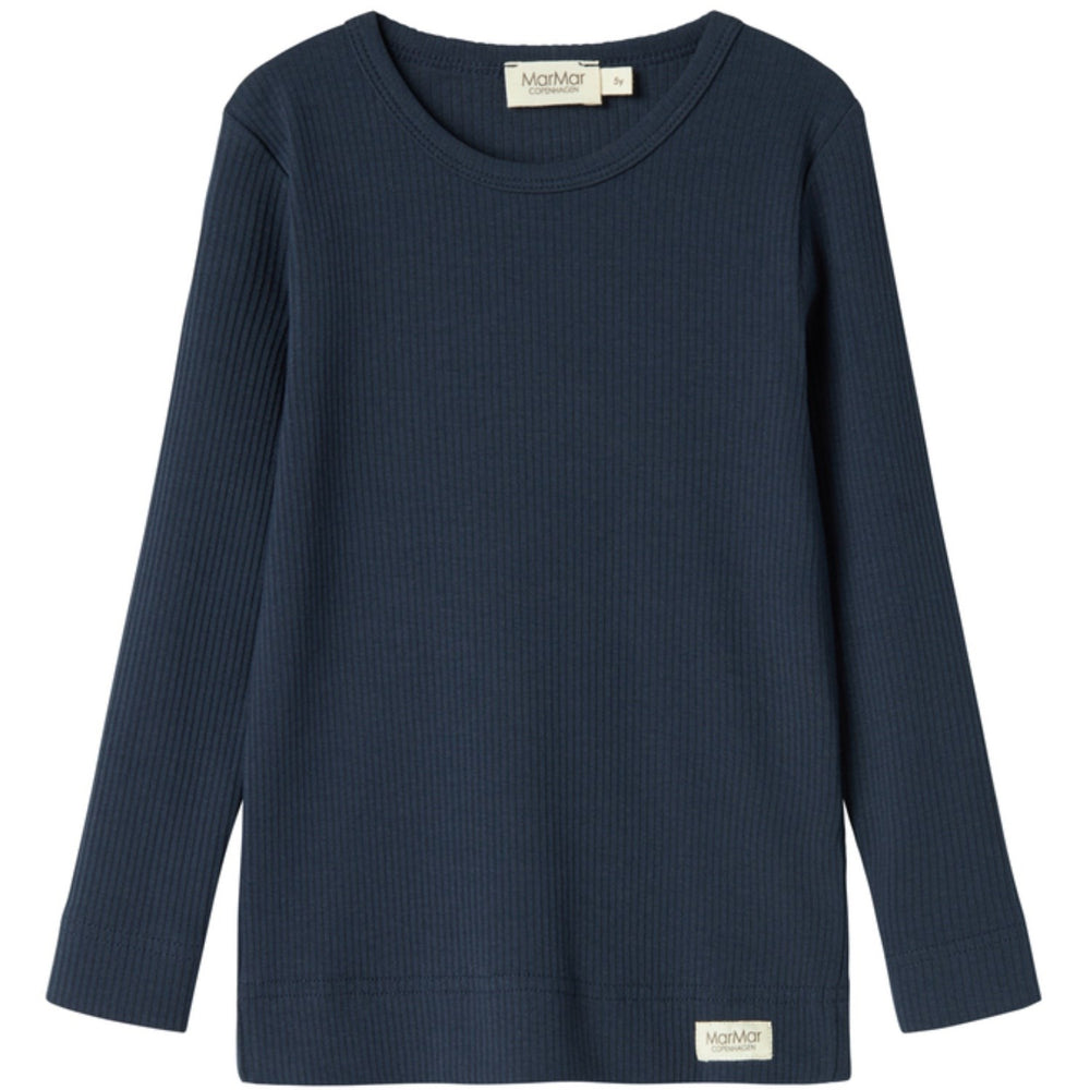 Køb MarMar Modal Pilot Navy Plain Bluse