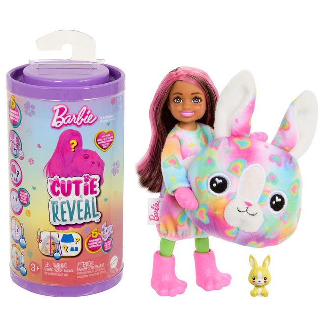 Barbie - Chelsea - Cutie Reveal - Dream Color Puppe - 1 Stück