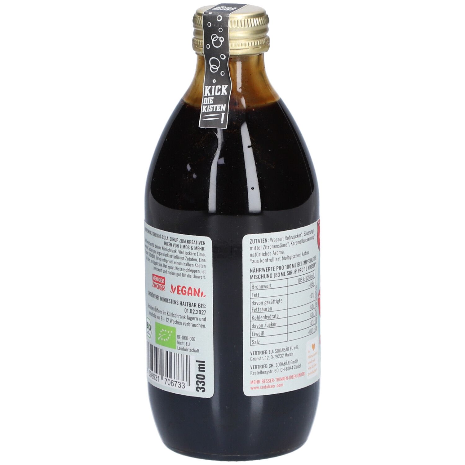 SODABÄR Bio Cola Sirup