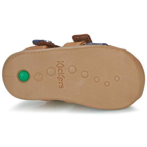 Kickers - BIPOD - Marron / Marine