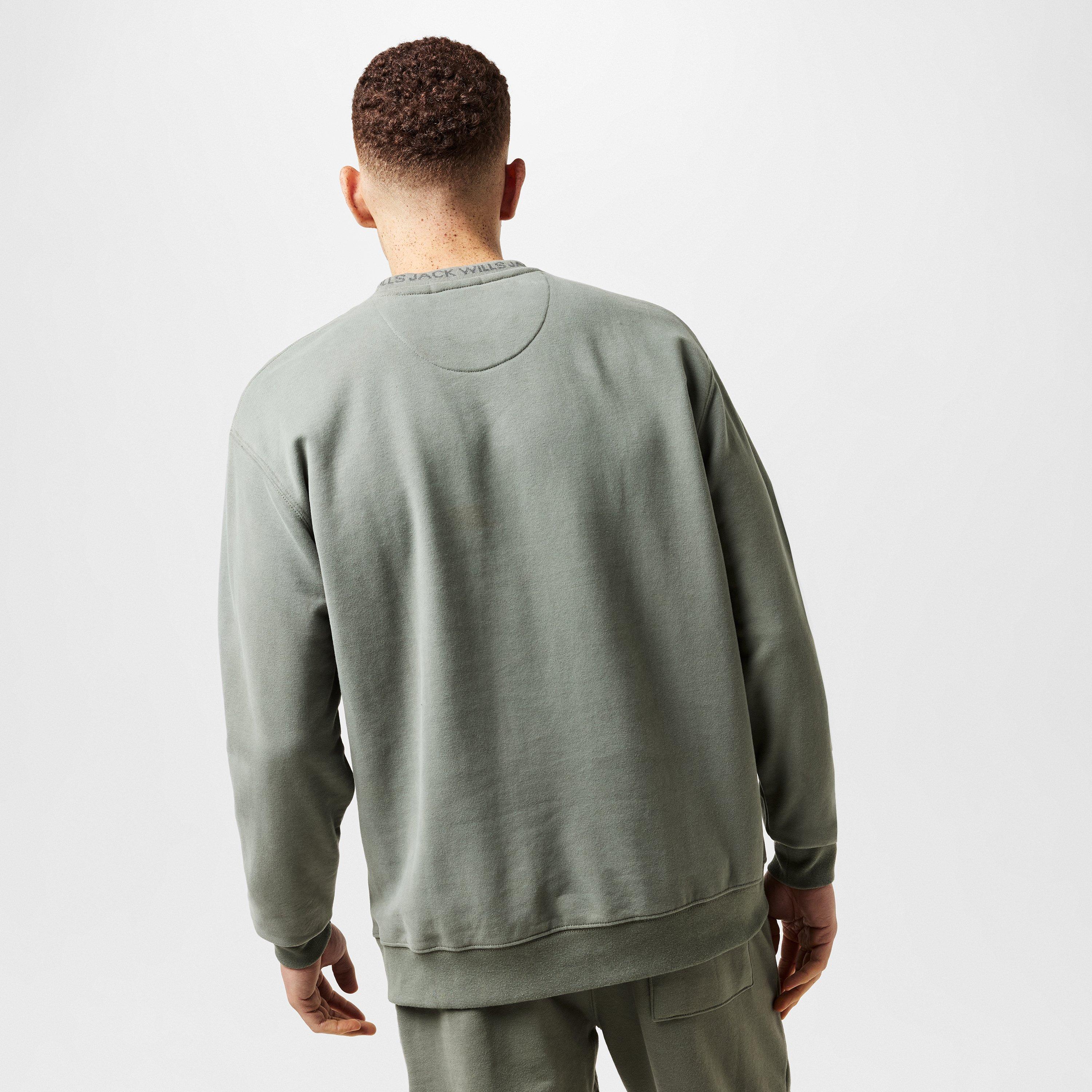 Jack Wills JW Jacquard Crew Sweatshirt