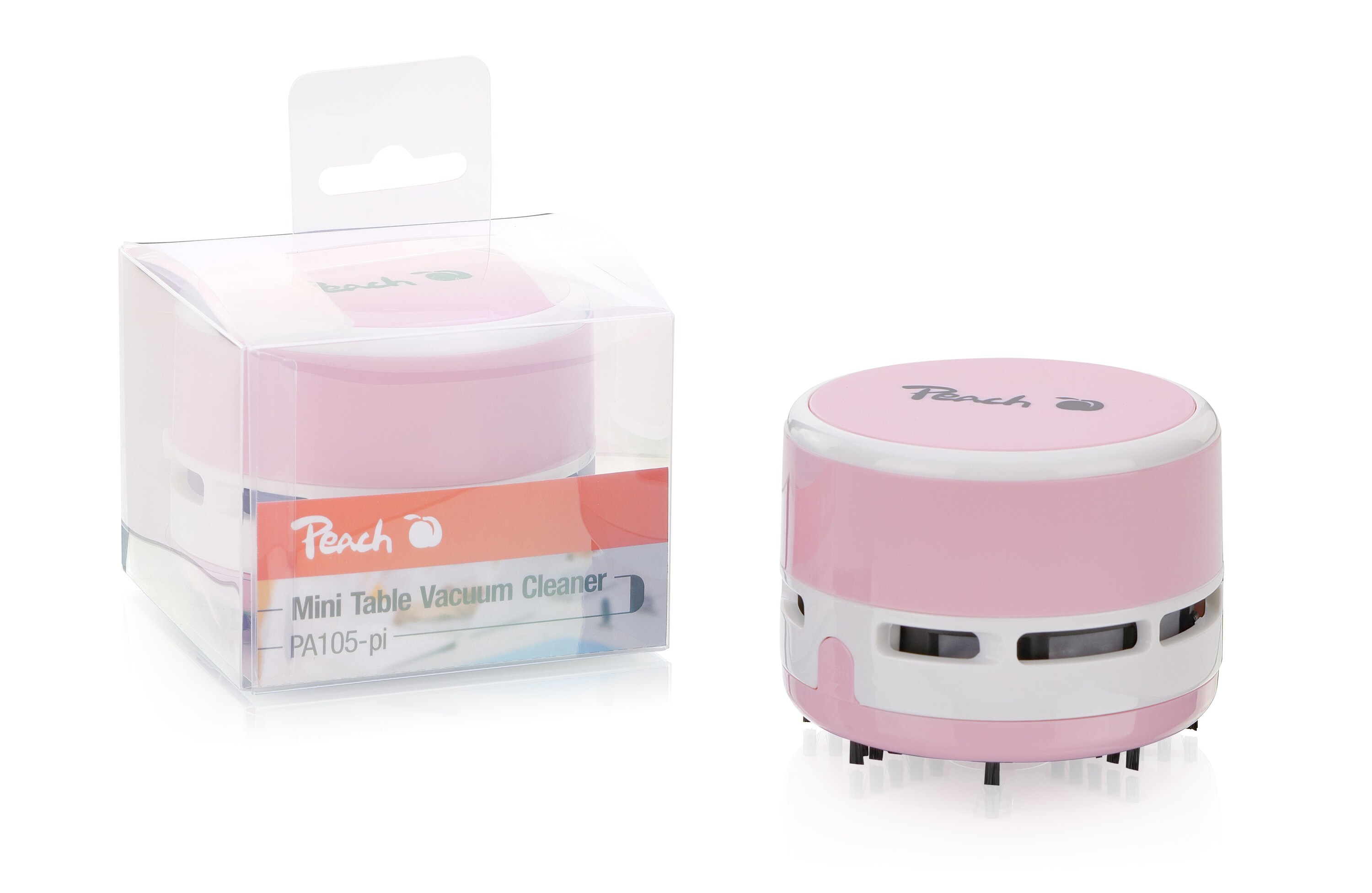 Peach Mini Tisch Staubsauger PA105 pastellrosa