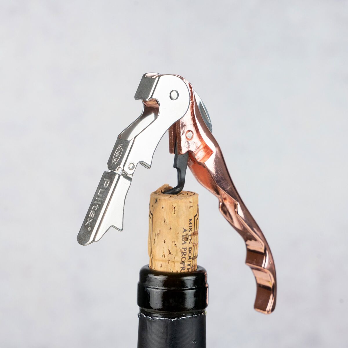 Pulltaps Classic vinåpner, roségull