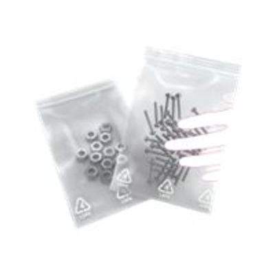 Antalis - 100 Sachets à fermeture zip - 250 x 350 mm - transparent