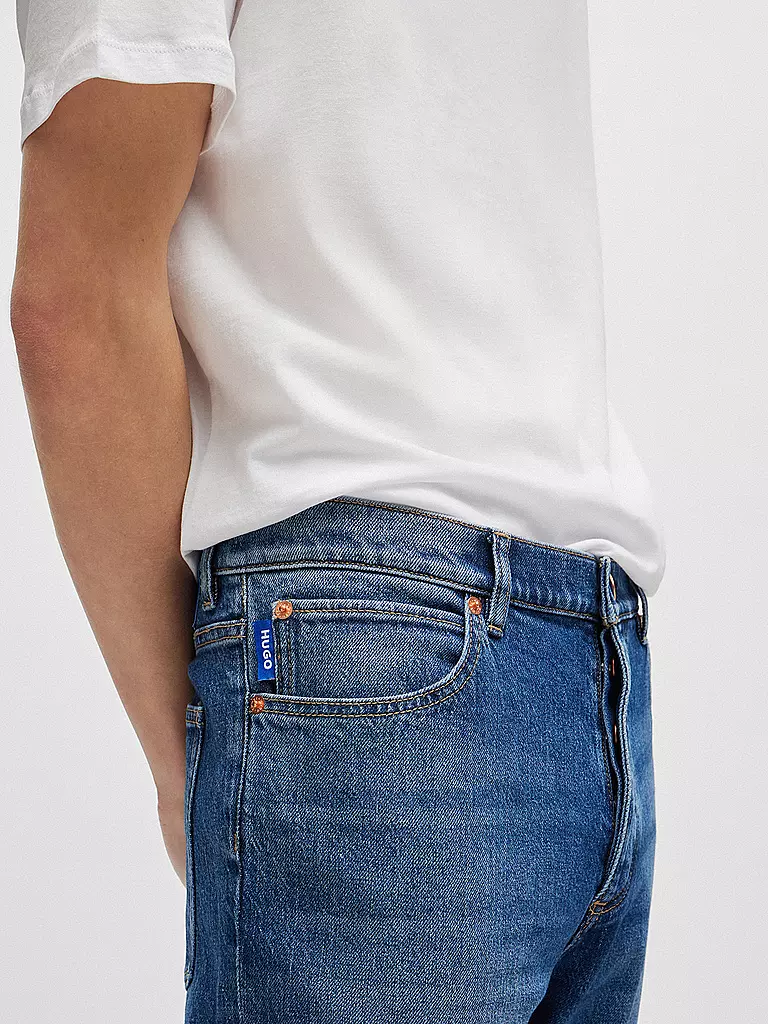 HUGO Jeans Tappered Fit BRODY blau