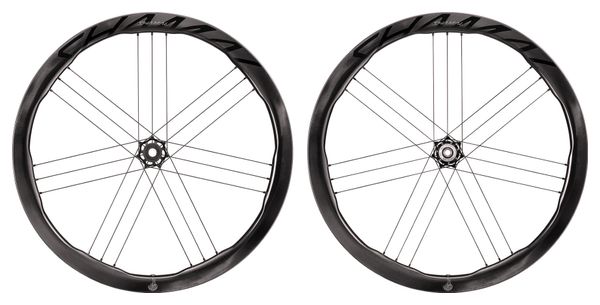 Paire de Roues Campagnolo Shamal Dual Profile 700 mm | 12x100 - 12x142 mm | Center Lock