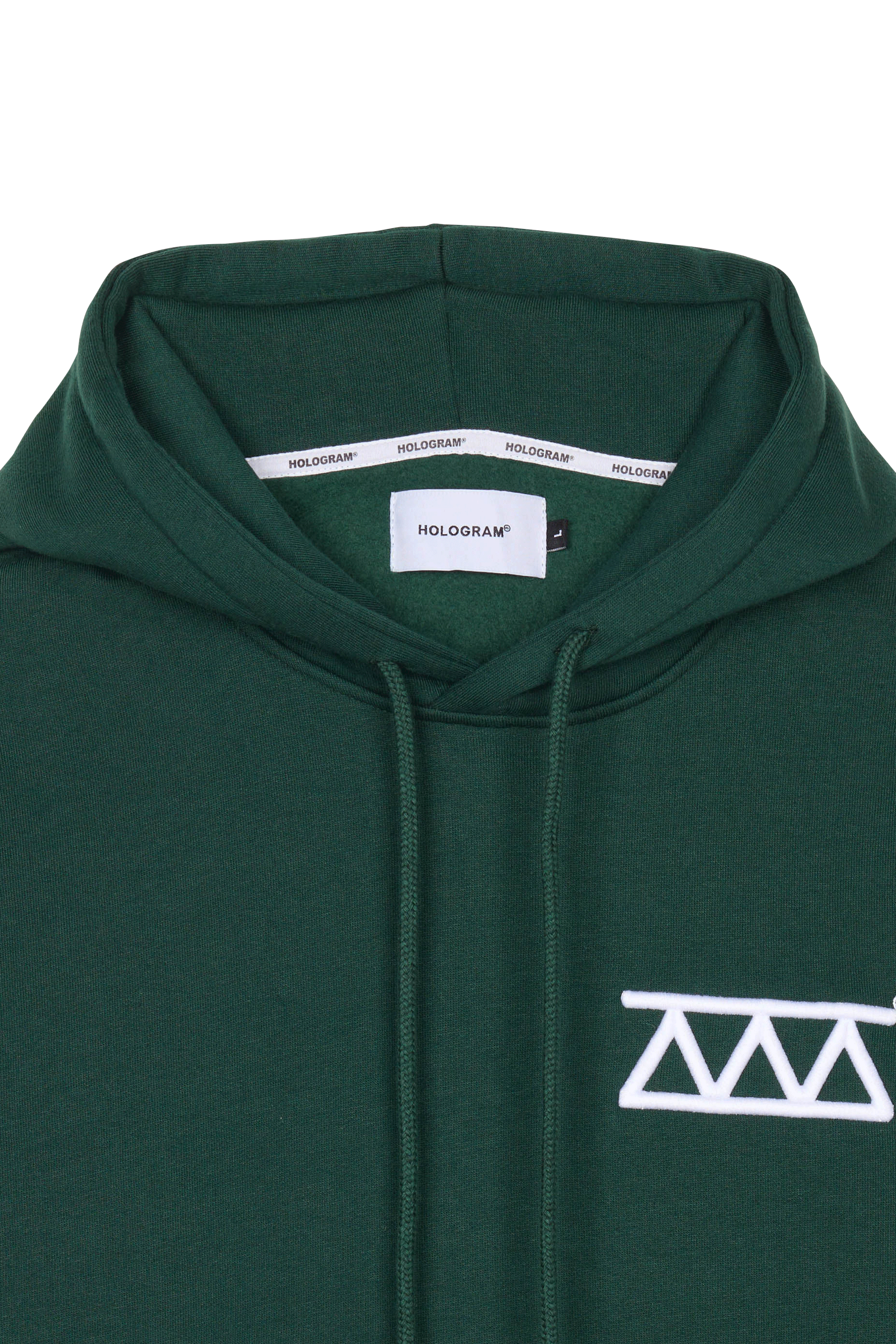Hologram Hoodie RELIEF GREEN Vert