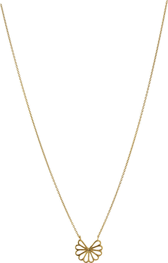 Pernille Corydon Jewellery Small Bellis Necklace Adj. 40-46 cm Gold