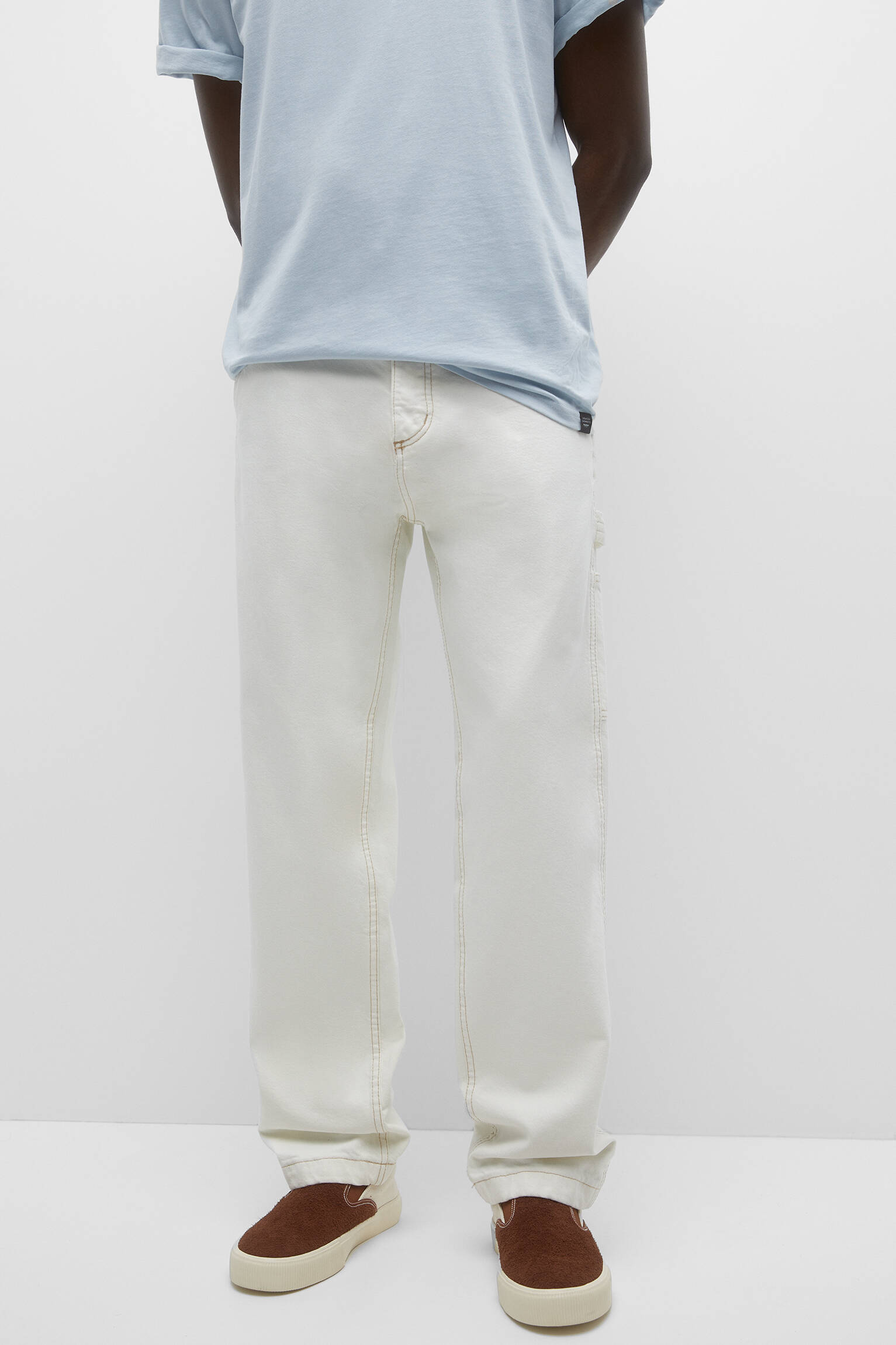 CALÇA JEANS CARPENTER BÁSICA - CRU