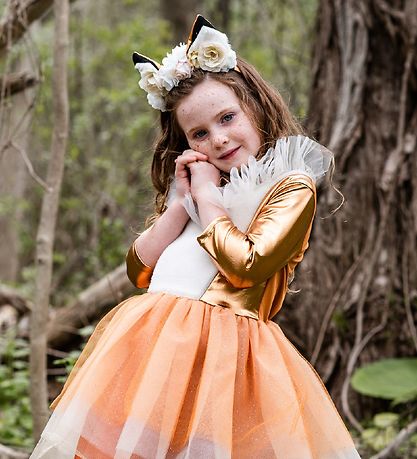 Great Pretenders Udklædning - Prinsessekjole R?v - Orange