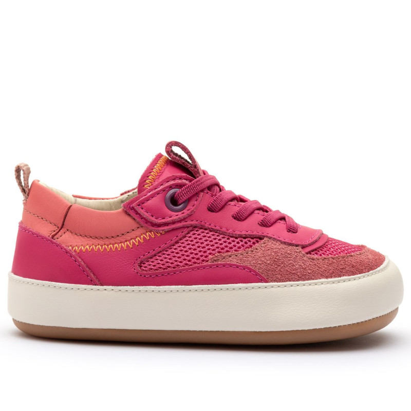 Tip Toey Joey Tip Toey Joey Primeiros Sneakers Step Cerejeira Pitaya Pink Coral Matte