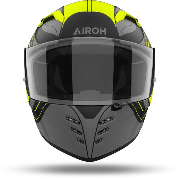 Airoh - Casque Connor Dunk Gris / Noir / Jaune / Mat