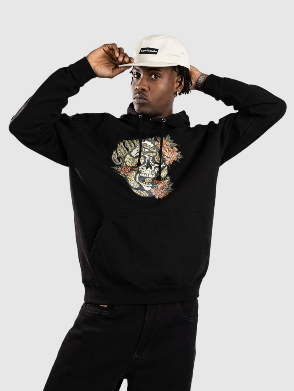 Empyre Serpent Eyes Hoodie black