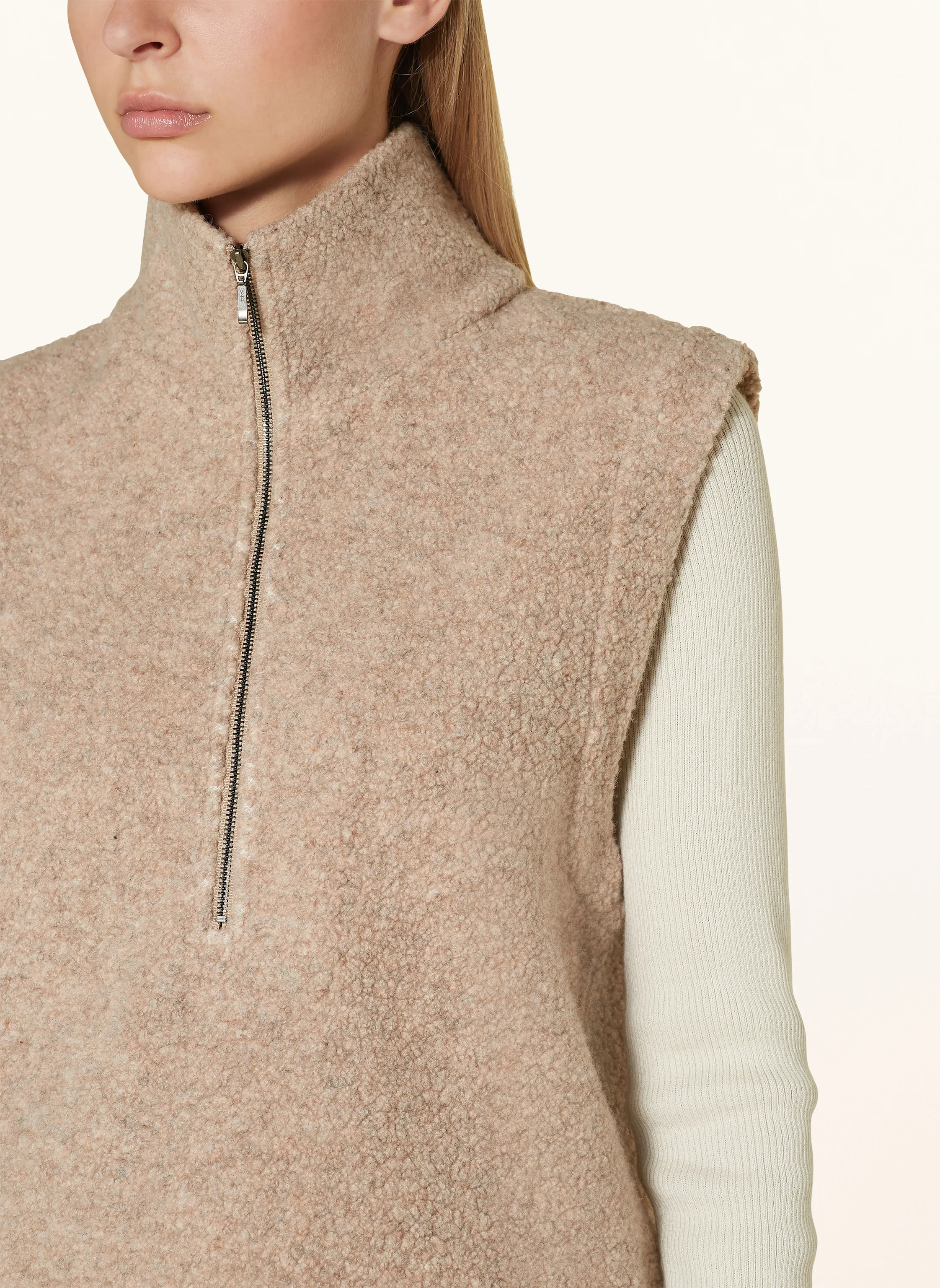 WE NORWEGIANS Fleece-Troyer ALTA aus Merinowolle