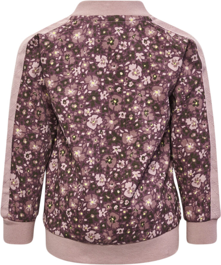 Hummel hmlLUCHIA ZIP JACKET Deauville mauve