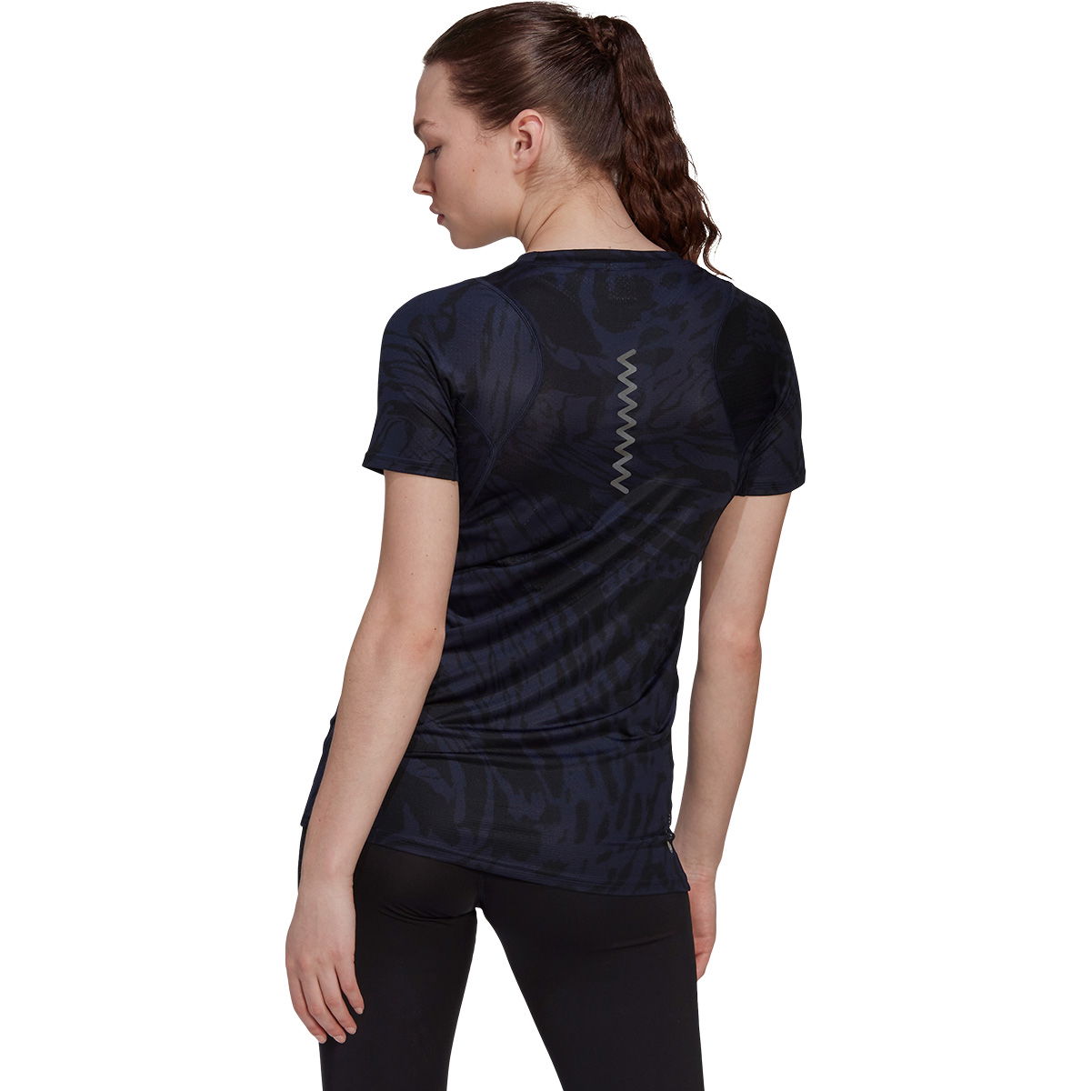 adidas Fast AOP Løbe T-shirt Dame
