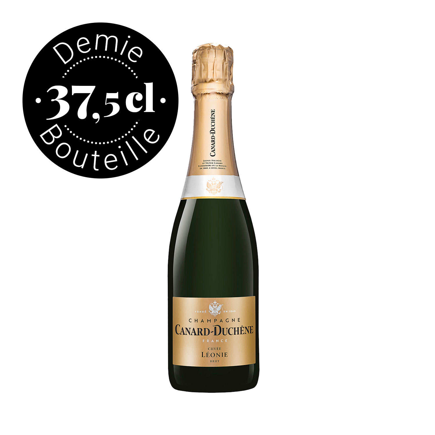 Champagne Canard Duchêne Cuvée Léonie Brut - Demi-bouteille
