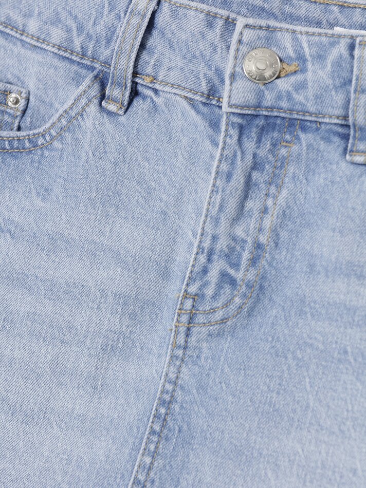 Minissaia jeans - Azul claro