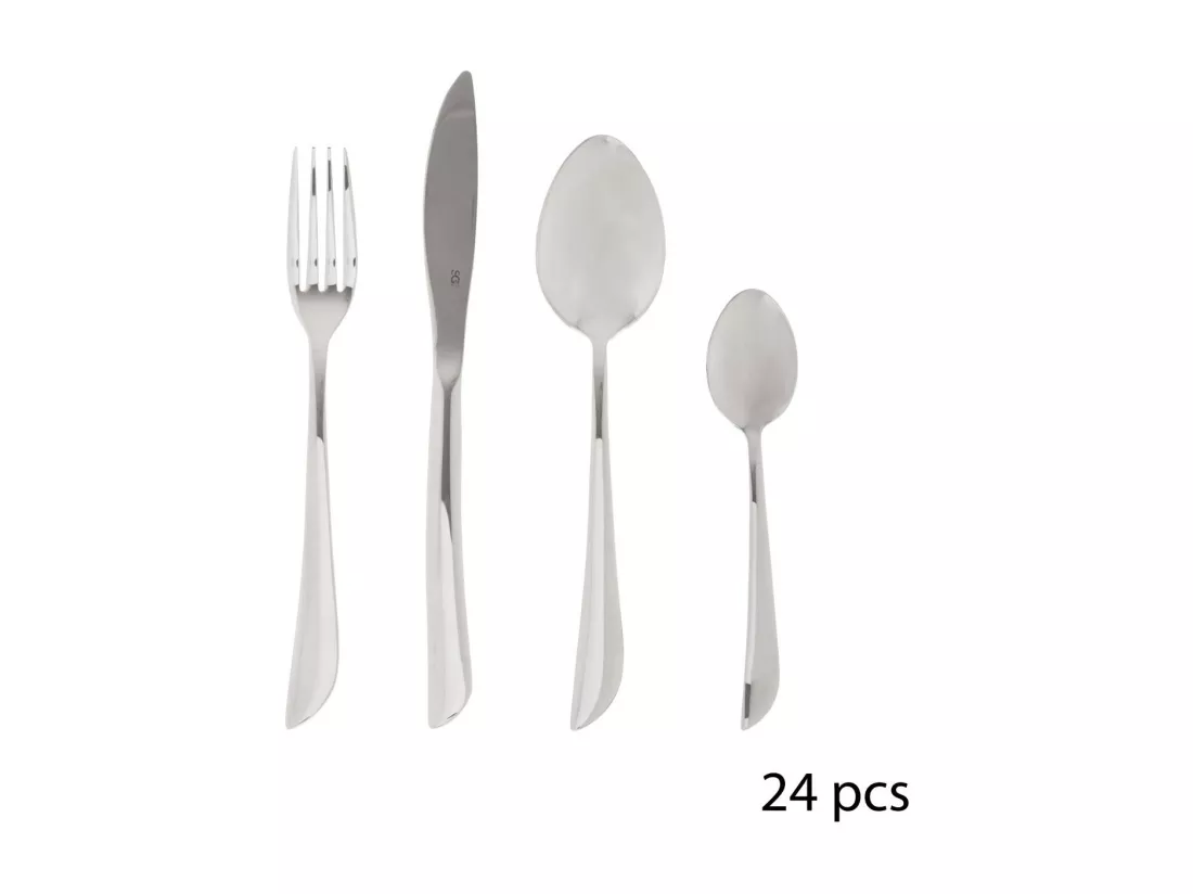 Ménagère Inox 24 Pièces 
