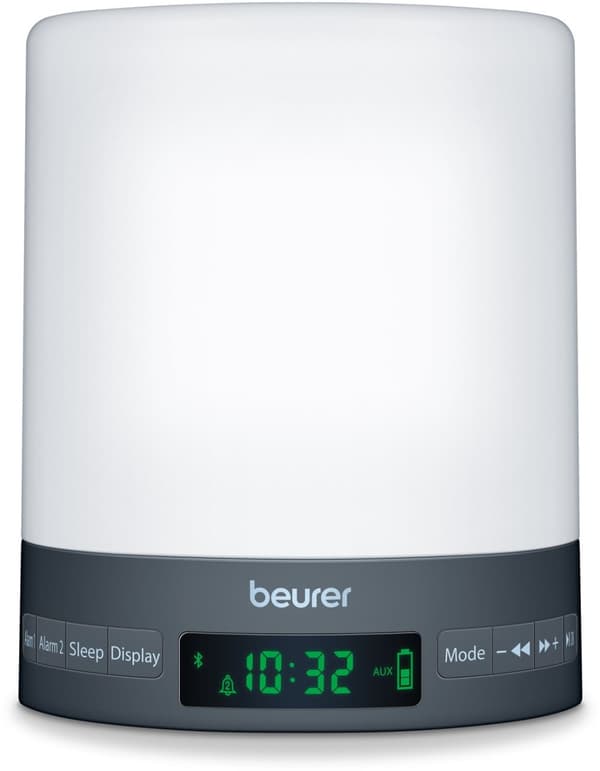 Beurer WL50 Wake up Light, med BT-høyttaler, klokke og radio