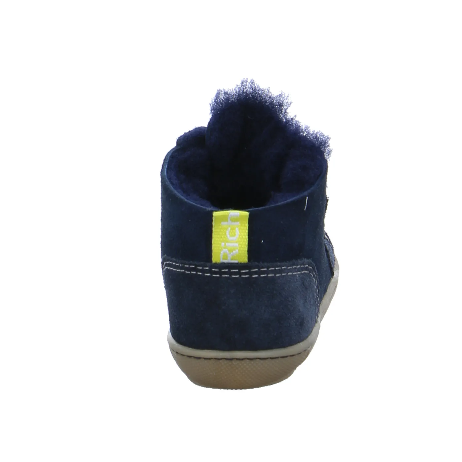 RICHTER Kleinkinder-Winter-Bottine Dunkelblau Leder  Winterbottine