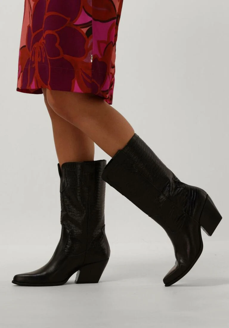 NOTRE-V zwarte notre-v cowboylaarzen cassie-03