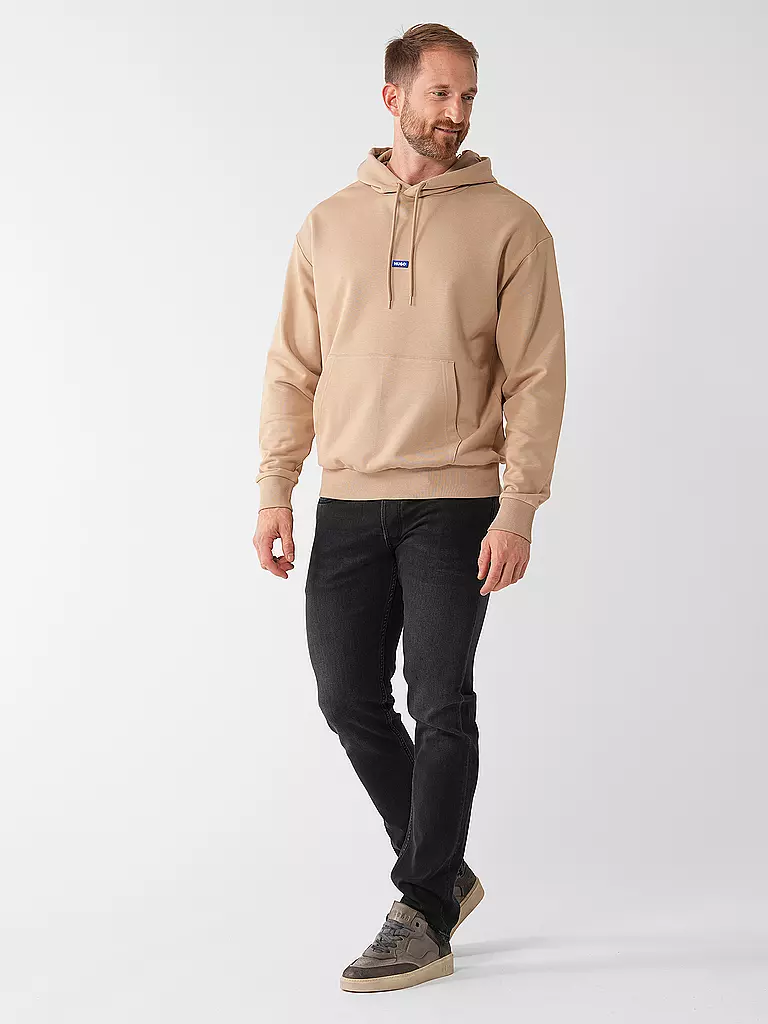 HUGO Kapuzensweater - Hoodie NALONSO beige