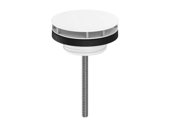 Bonde lavabo à écoulement libre HANSGROHE blanc mat