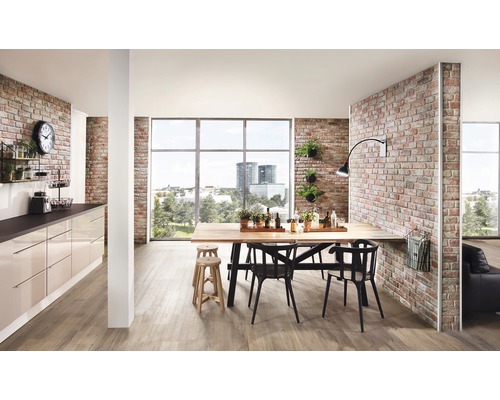 Wandpaneel 3D Rebel of Styles UltraLight Brick Loft wit 50x120 cm
