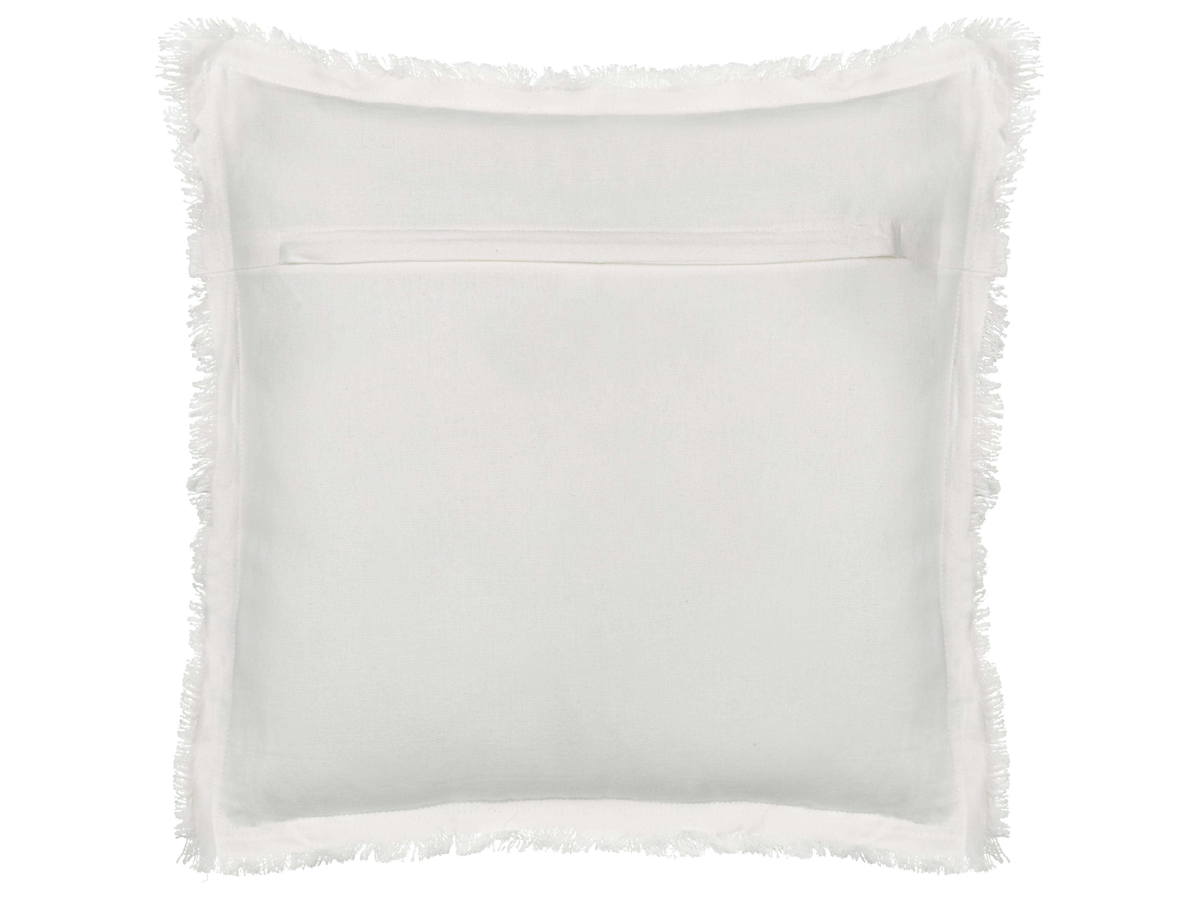 Set van 2 sierkussens CYANOTIS Katoen 45 x 45 cm Lichtblauw bloempatroon