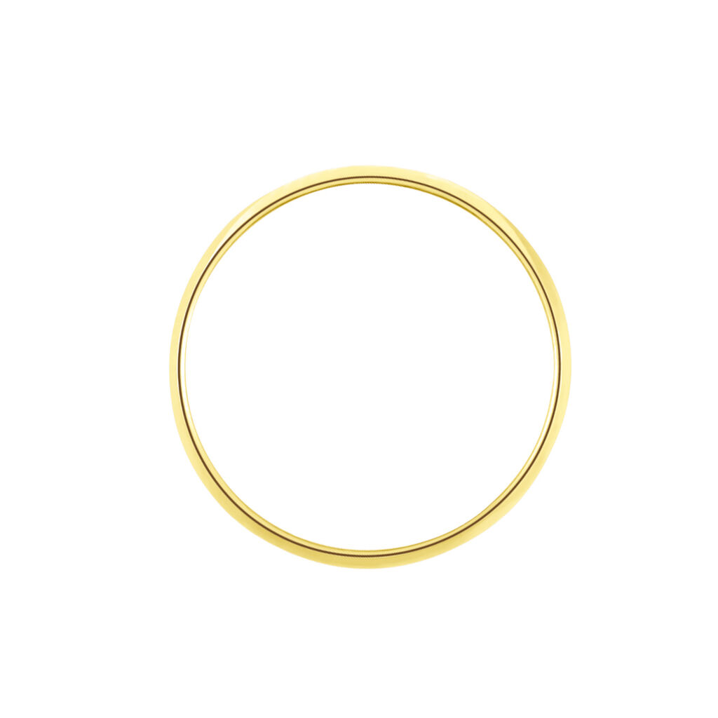 Alliance Meredithe Demi Jonc Classique Or Jaune