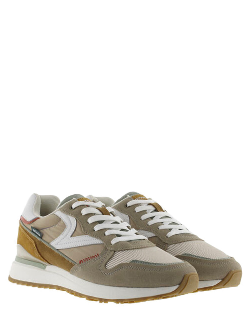 VICTORIA BASKETS HOMME RUNNING LEGGERA BEIGE