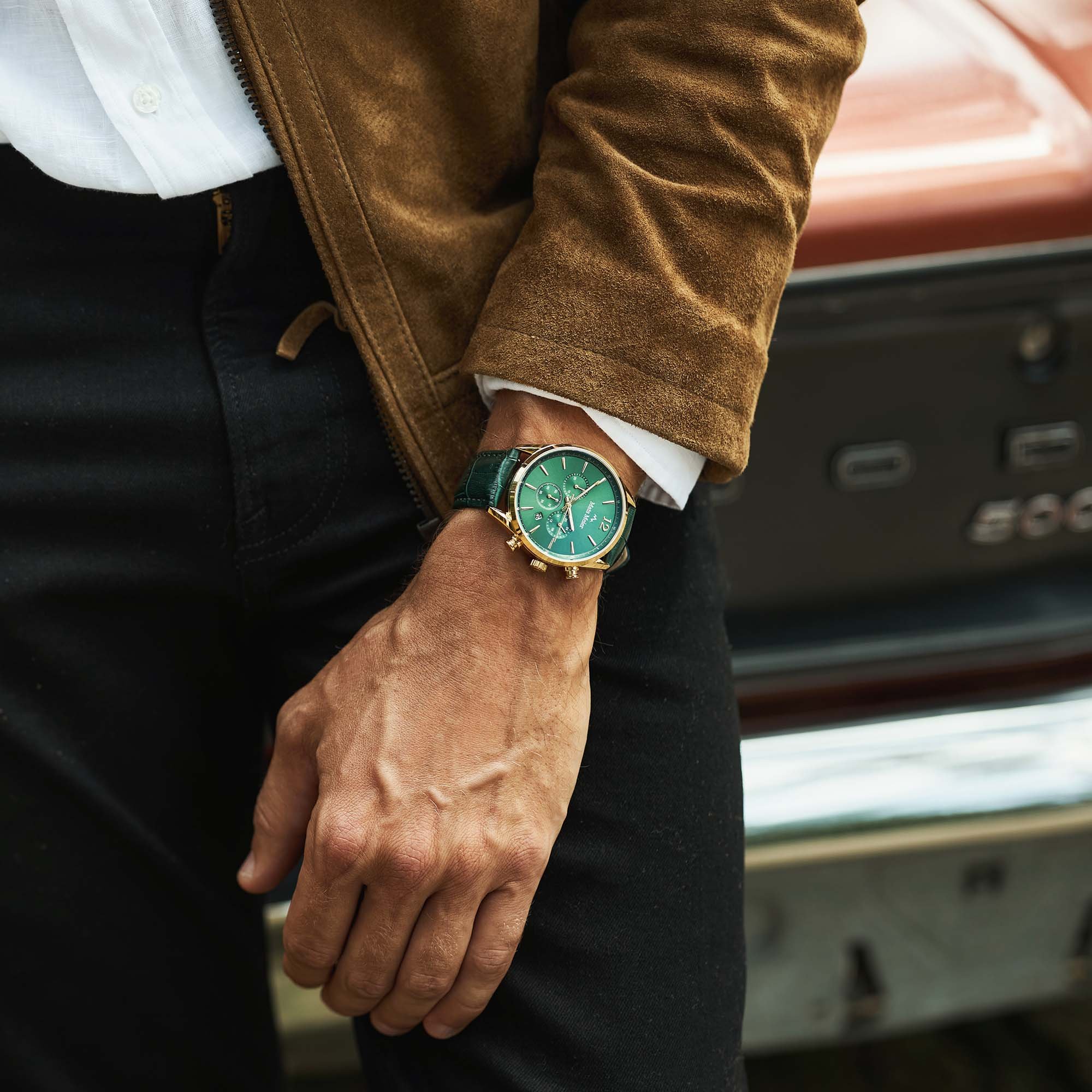 horloge Mats Meier Mats Meier Groen