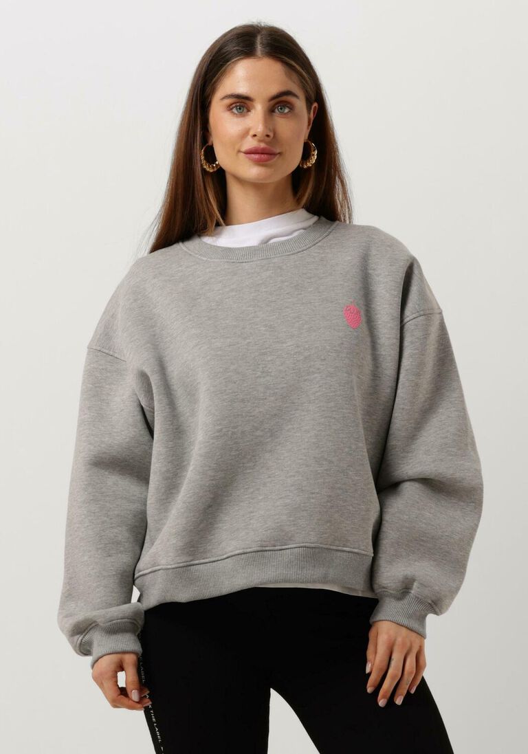SOFIE SCHNOOR lichtgrijze sofie schnoor sweater s231249