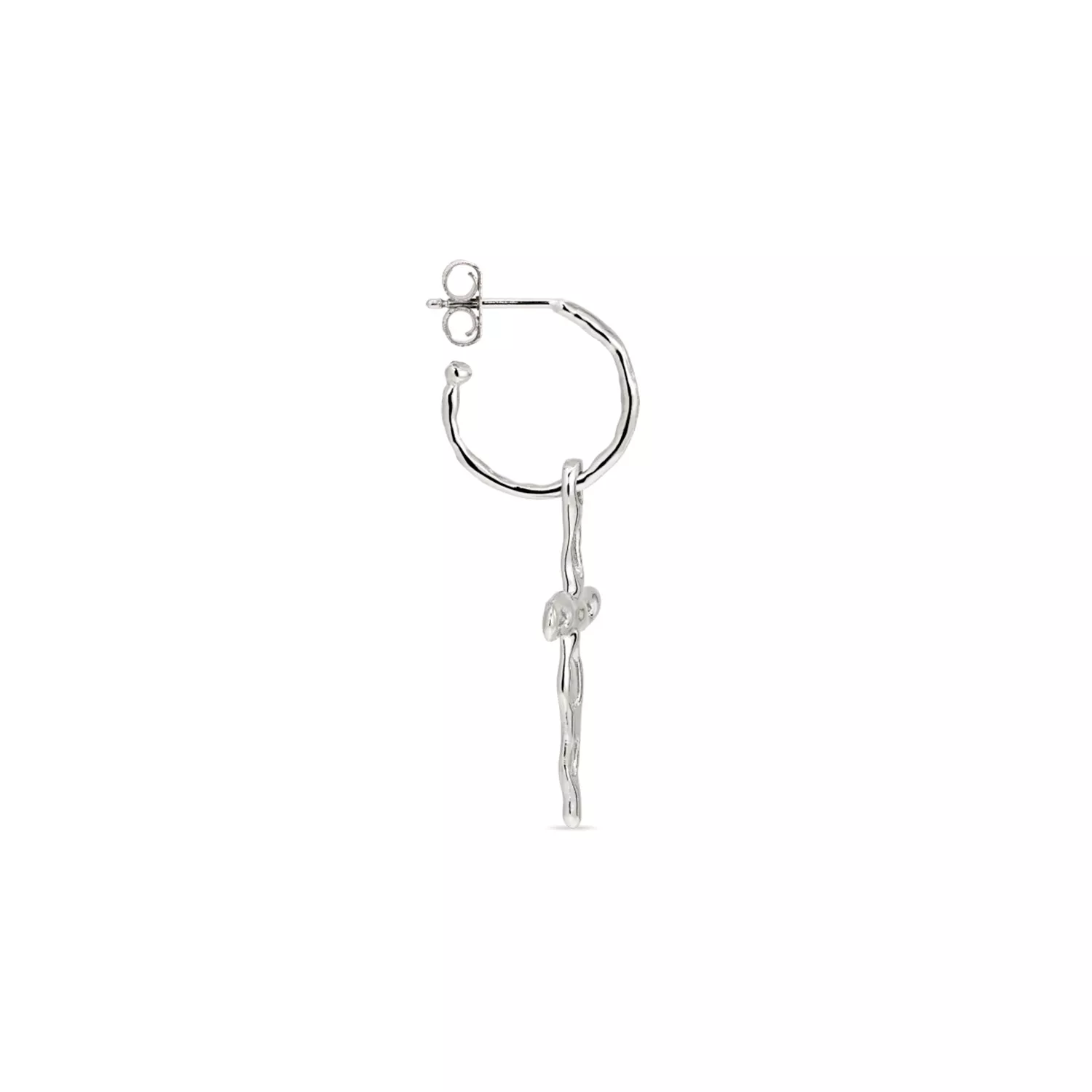 Jane Kønig Mary Creol Ørering Single Sølv MCC-AW23-S