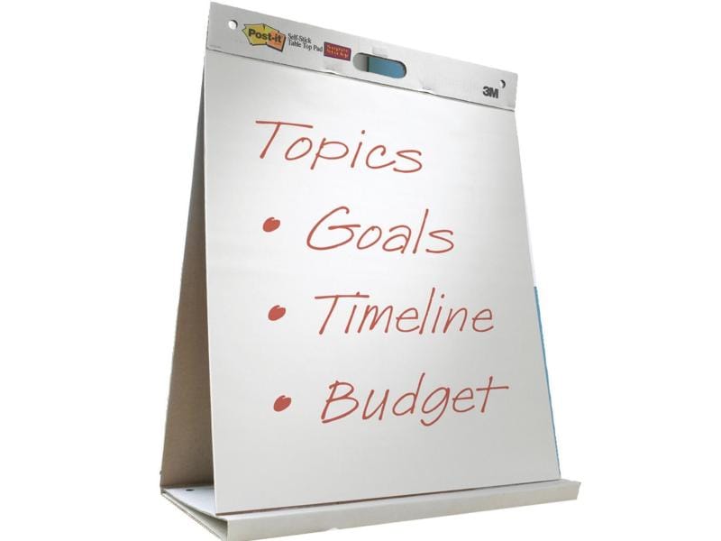 Post-it Flipchart Post-It Table Top Charts 50.8 x 58.4 cm 2 Block zu 20 Blatt (50.8 x 58.4 cm)