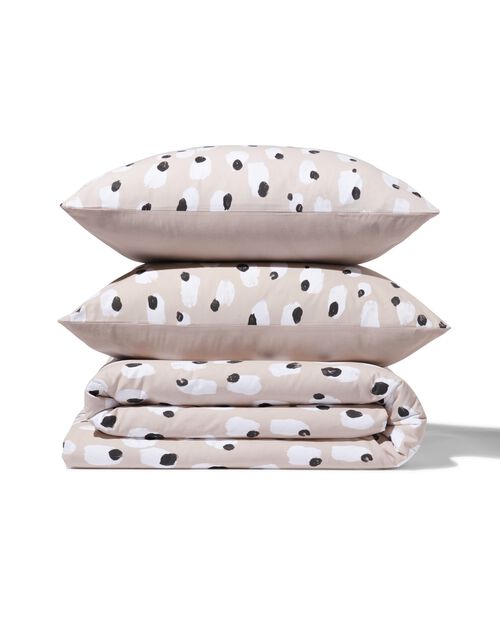 housse de couette en coton doux 240x200/220 tacheté