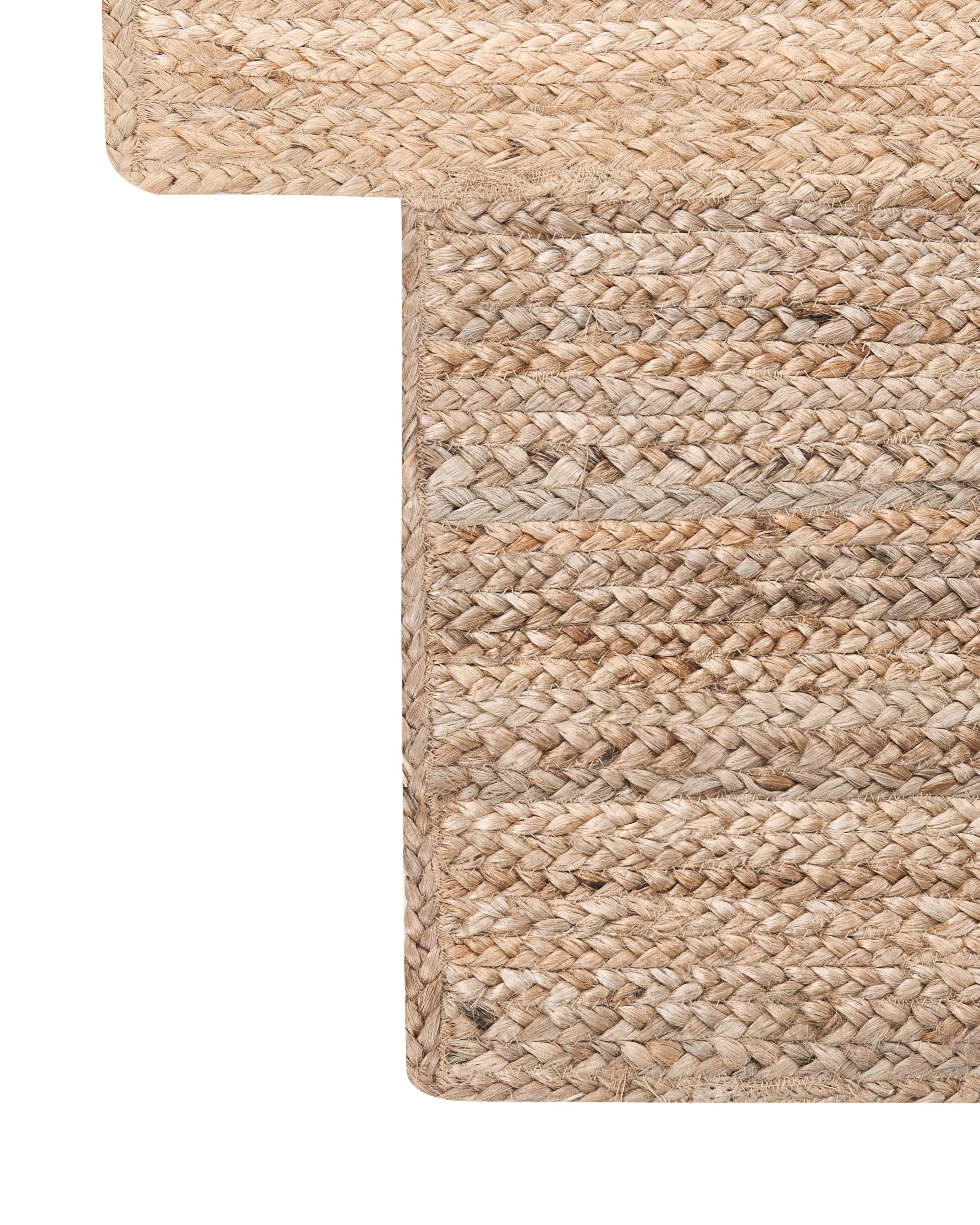 Vloerkleed SANGLI Beige 200 x 300 cm Jute