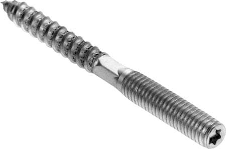 Walraven ansatsskrue M10x140mm - Elforzinket med torx 25. Fastgørelse i væg eller loft
