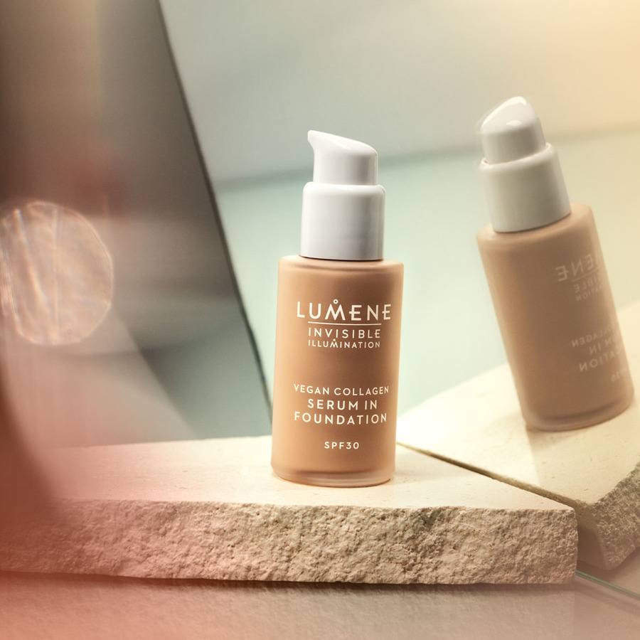 Lumene Invisible Illumination Vegan Collagen Serum In Foundation SPF30 9 30ml