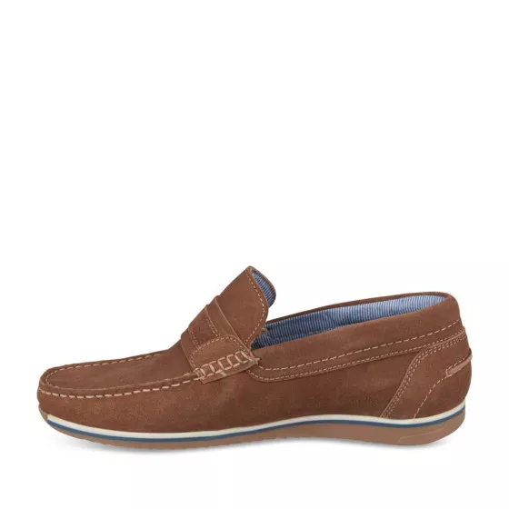 Mocassins MARRON CAPE BOARD CUIR