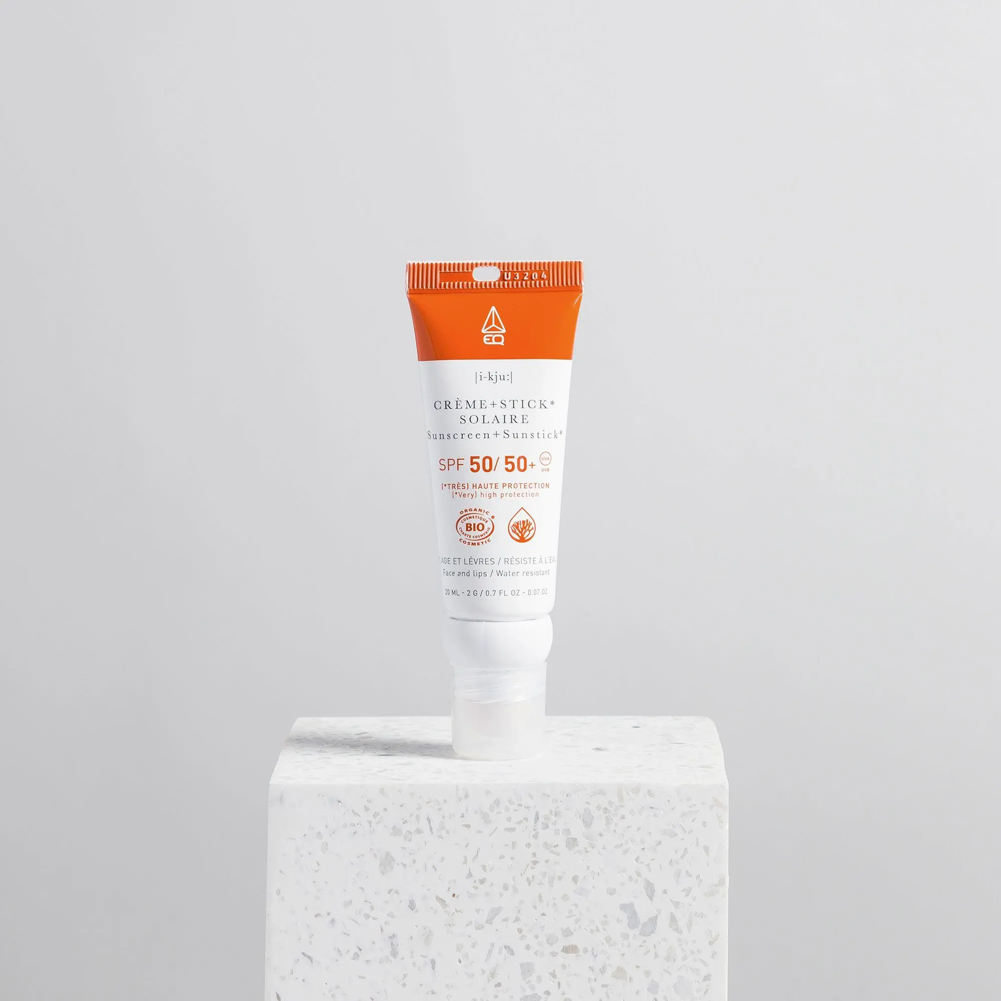 EQ - Combi-Stick Crème SPF50 Stick Solaire- Contour des yeux et lèvres