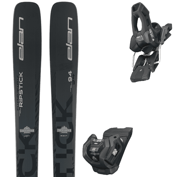 Pack ski ELAN RIPSTICK 94 W BLACK EDITION + Fix