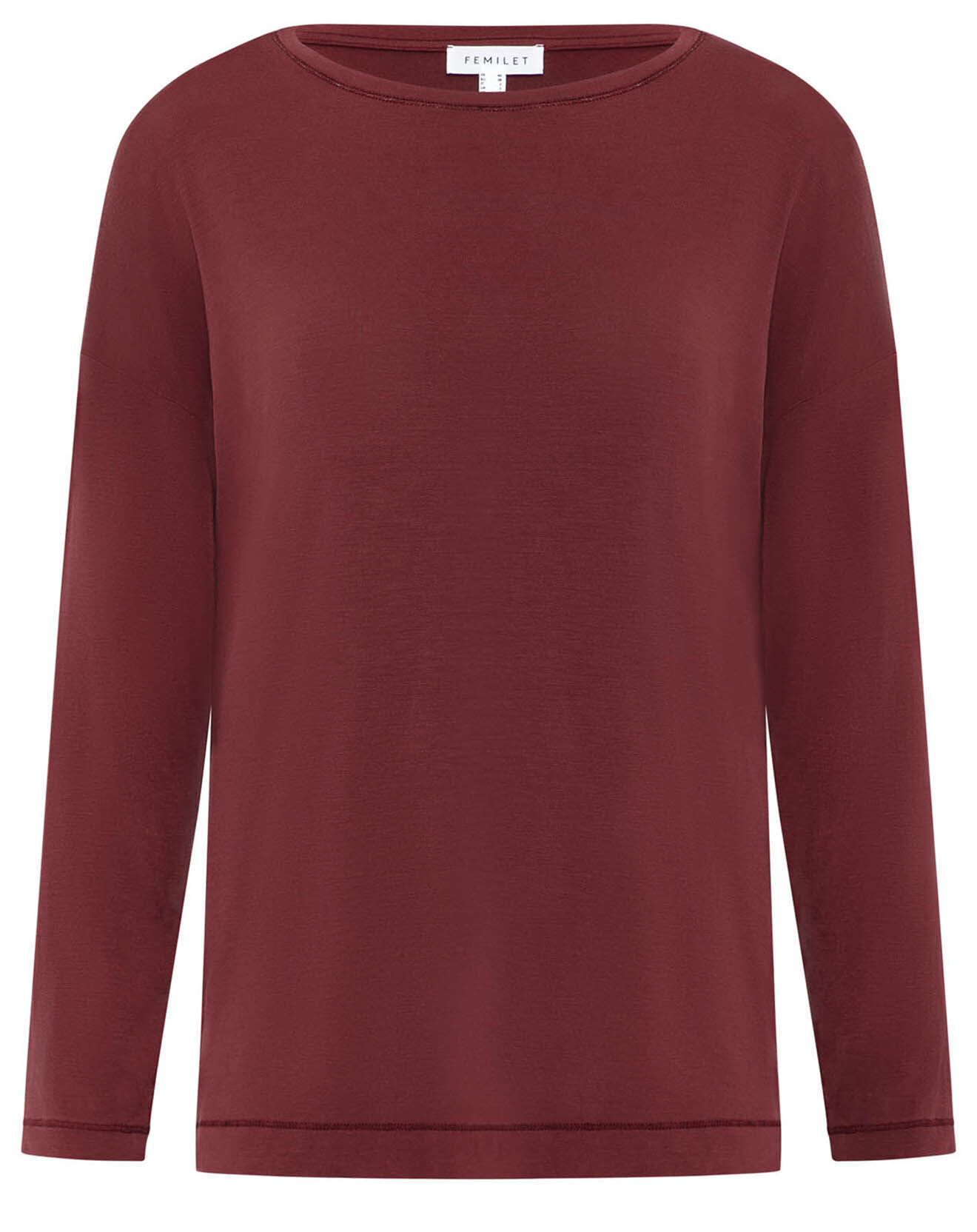 Femilet T-Shirt de pyjama acajou