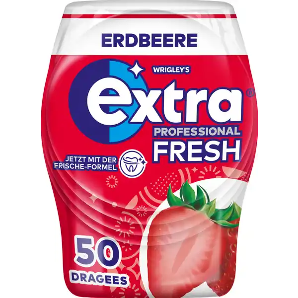 Fresh Erdbeere, zuckerfreier Kaugummi